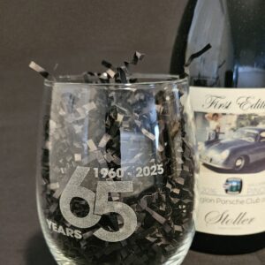 ORPCA 65th Anniversary Wine Glass