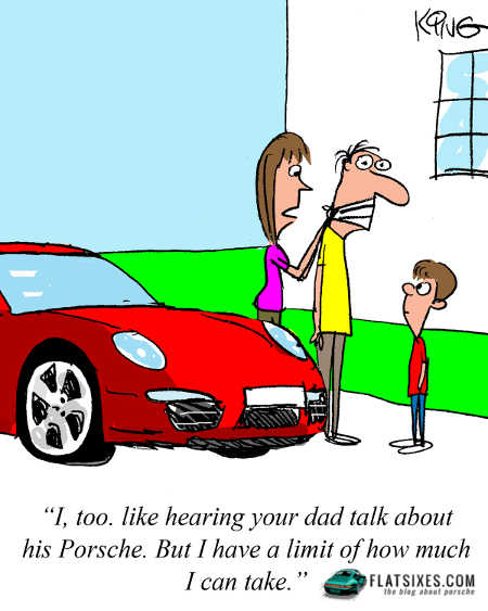 Porsche Cartoon Last Week Of August 2016