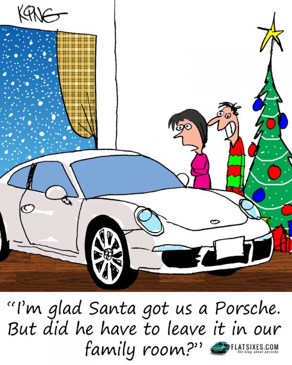Porsche Christmas Cartoon 2 E1482444490802
