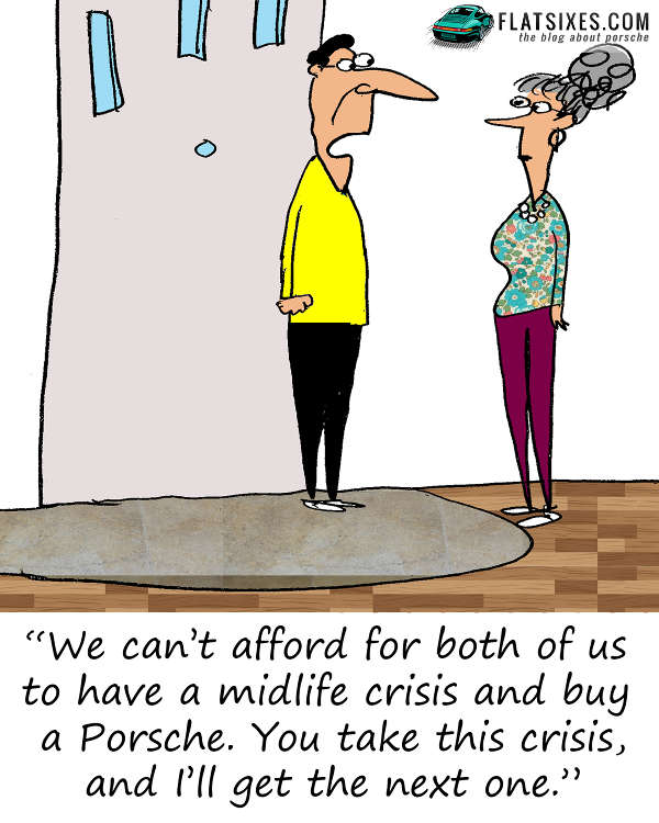 Porsche Cartoon August 2nd Week