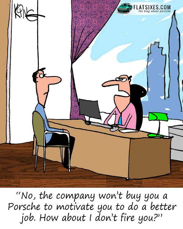 Porsche Cartoon Last Week Of July