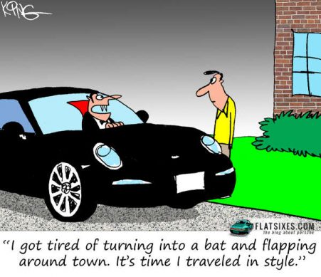 Porsche Dracula Halloween Cartoon E1508156550370