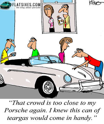 Porsche Tear Gas