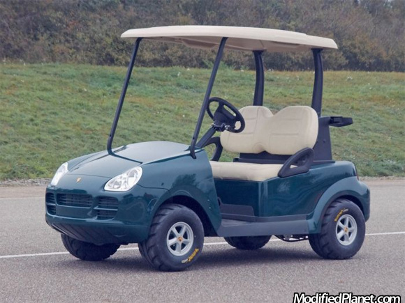 Car Photo 2009 Porsche Cayenne Turbo Golf Cart