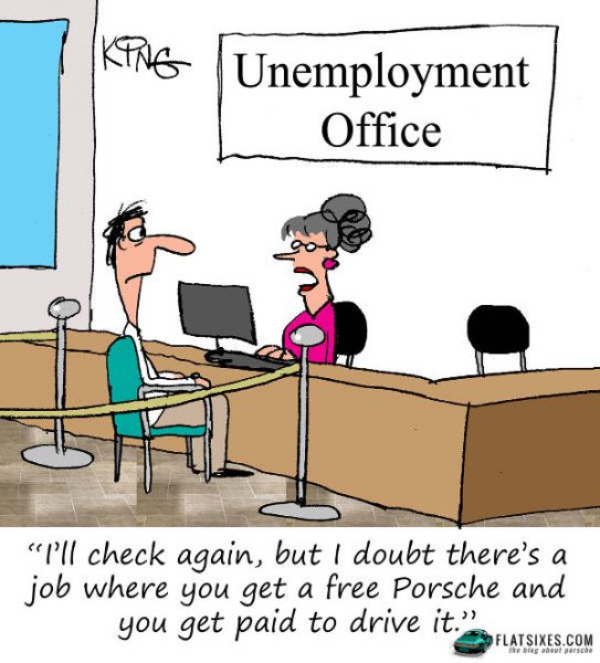 Free Porsche Drive Cartoon 543x600