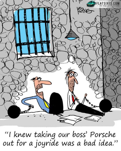 Porsche Cartoon Boss. 480x600