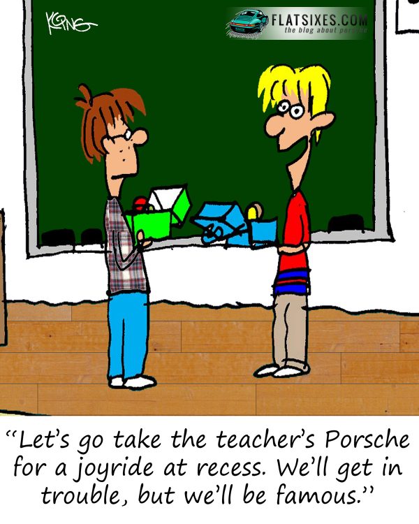 Porsche Cartoon For October E1476109403508