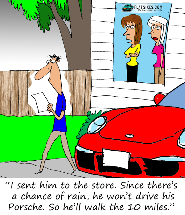 Porsche Cartoon June 2017