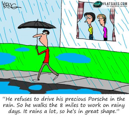 Porsche Cartoon Rain E1523887390801