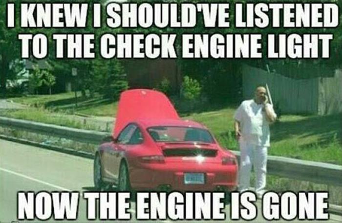 Porsche Driver Broke Down On The Side Of The Road Cant Find His Engine. 5288516390