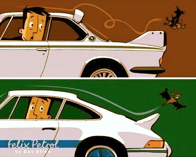 Porsches Ducktail Vs Bmws Batmobile Aero Battle The Funny Take 86246 1